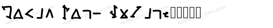 Nokia Font GuYin字体转换